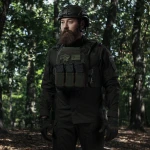 Потрійний еластичний підсумок для магазинів АК/АR відкритого типу з кріпленням MOLLE. Олива 3