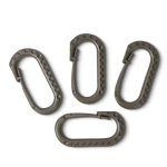 Карабин пластиковый универсальный, 60 х 40 мм. Цвет Олива 2