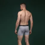 Труси чоловічі “Soldier's Boxer” (2 шт.). Матеріал Charged Cotton. Сірий-Чорний 3