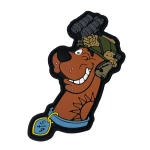 Патч (шеврон) «Scooby-Do» от Sanchi×А.Т.А.К.А. Мягкий ПВХ пластик 2