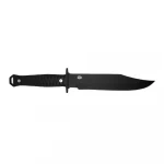 Армійський ніж Чорнобай Blade Brothers Knives з чорним полімерним покриттям 2