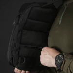 Сумка тактична (месенджер) Bezet Armor. Чорний 4