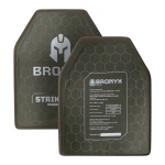 Керамическая бронеплита 5 класса Bronyx. Вес 3.38 кг. Размер XL (27.5х35.5 см) 3