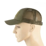 Кепка (бейсболка) M-Tac з липучкою та сіткою Flex ріп-стоп. Темна олива 3