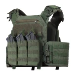 Тройной подсумок под магазины АК/АR. Cordura 1000. Molle. Олива 8