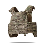 Плитоноска покращена (PRO) зі збільшеними камербандами | під бронеплити 25х30 см.  Мультикам 2