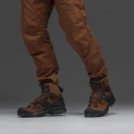 Ботинки Salomon Quest 4 Gore-tex. Койот/желтый 3