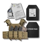 Бронежилет 3-го класса (PRO). Вес 3.8 кг. Полиэтиленовые плиты 1.6 кг. Койот 15