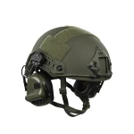 Активные наушники Earmor M31H (Helmet version) с креплением ARC rail. Олива 3