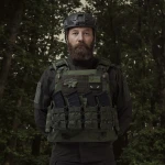 Боевой бронежилет IBV-1. Вес 3.1 кг. Увеличенная площадь защиты. Олива. S/M 3