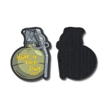 Патч (шеврон) Have a nice day от Ukrarmor. Мягкий ПВХ пластик 4
