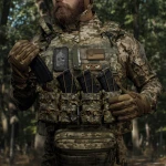 Підсумок одинарний пластиковий для магазину АК/AR. Піксель (ММ-14) 4