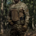 Плечевые ремни для тактического пояса. Крепление Molle. Пиксель (мм-14) 5