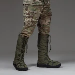 Бахилы/гамаши водонепроницаемые универсального размера (42-45). Цвет олива 3