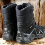 Зимние тактические ботинки LOWA Zephyr HI GTX TF. Мембрана Gore-Tex®. Черного цвета 6