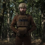 Бронежилет 3 класу (PRO). Вага 3.1 кг. Поліетиленові плити 0.99 кг. Койот 2