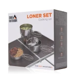 Набір для приготування їжі Skif Outdoor Loner Set. Нержавіюча сталь