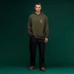 Худи M1 Mono коллекция HMMWV. Cotton and elastane. Цвет Олива 5