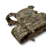 Плитоноска покращена (PRO) під бронеплити 25х30 см. Мультикам 14