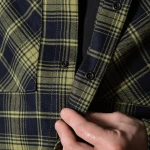 Сорочка «Буревій» (Logo Tan), Camotec. Lime Green/Navy 6