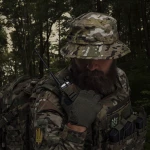 Підсумок для рації. Кріплення Molle. Cordura 1000. Колір Мультикам 5