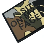 Патч (шеврон) «Sit on my face» від А.Т.А.К.А. М’який ПВХ пластик. Мультикам 2