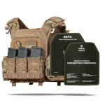 Бронежилет 6-го класу (PRO). Вага 6.3 кг. Керамічні плити 2.9 кг. Койот