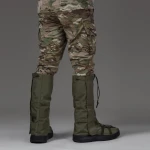 Бахилы/гамаши водонепроницаемые универсального размера (42-45). Цвет олива 7