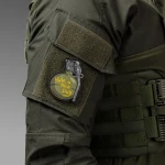 Патч (шеврон) Have a nice day от Ukrarmor. Мягкий ПВХ пластик 3