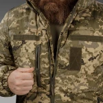 Куртка зимова North Wind (до -25°C). Утеплювач Termoloft. Піксель (мм-14) 8