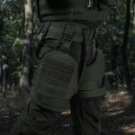 Защита внутренней части бедра 2-го класса защиты (с баллистическим пакетом). Олива 5