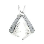 Мультитул Ganzo G105. Нержавіюча сталь. 22 функції. Сірий 2