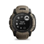 Часы-навигатор тактический Garmin Instinct 2X Solar Tactical (США). Койот 7