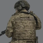 Бойовий бронежилет IBV-2 (Stanag 2920). Вага 4.3 кг. Збільшена площа захисту. Піксель (мм-14).  L/XL 6