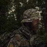 Підсумок для рації. Кріплення Molle. Cordura 1000. Колір Мультикам 7