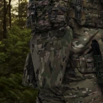 Противоосколочный фартук 2-го класса защиты (с баллистическим пакетом). Размер L. Мультикам 4