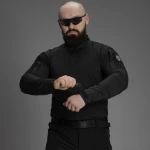 Бойова сорочка Bezet Combat. Polyester and Lycra. Чорний 6