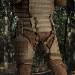 Защита внутренней части бедра 1-го класса защиты (с баллистическим пакетом). Койот 6