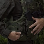 Боевой бронежилет IBV-1. Вес 3.1 кг. Увеличенная площадь защиты. Олива. S/M 11