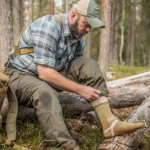 Трекинговые носки Helikon-Tex Merino Socks – Олива/Койот 4