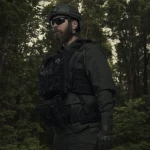 Сумка-напашник PRO 2-го класса защиты. Размер L (16х22 см). Материал Cordura 1000. Черный 8