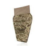 Противоосколочный фартук 2-го класса защиты (с баллистическим пакетом). Размер L. Пиксель (мм-14) 2