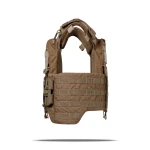 Плитоноска улучшенная (PRO) с увеличенными камербандами | под бронеплиты 25х30 см. Койот 3