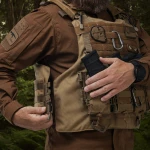 Боевой бронежилет IBV-1. Вес 3.1 кг. Увеличенная площадь защиты. Койот. S/M 6