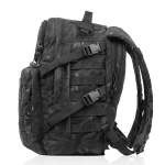 Тактичний рюкзак RANGER на 40 л. Мультикам чорний. CORDURA 1000 7