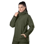 Тактична жіноча куртка Stalker SoftShell, Camotec. Олива