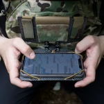 Тактическое крепление для мобильного телефона на систему Molle Malva. Мультикам 5