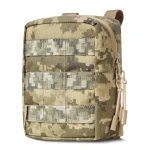 Підсумок утилітарний L. Кріплення Molle. Cordura 500D. Піксель (мм-14).