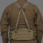 Плечевые ремни для тактического пояса. Крепление Molle. Койот 2