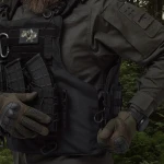 Боевой бронежилет IBV-1. Вес 3.6 кг. Увеличенная площадь защиты. Черный. L/XL 7